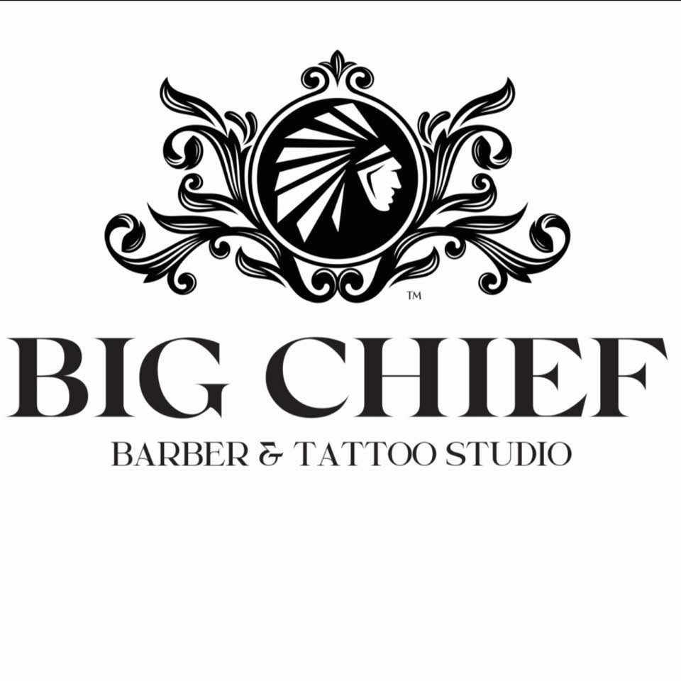 Big Chief Barber & Tattoo Studio Official Logo