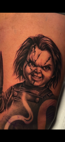 Chucky Horror Tattoo